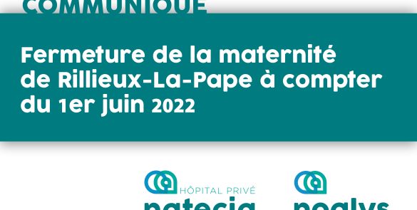 Communiqué : fermeture de la maternité de Rillieux-La-Pape à compter du 1er juin 2022