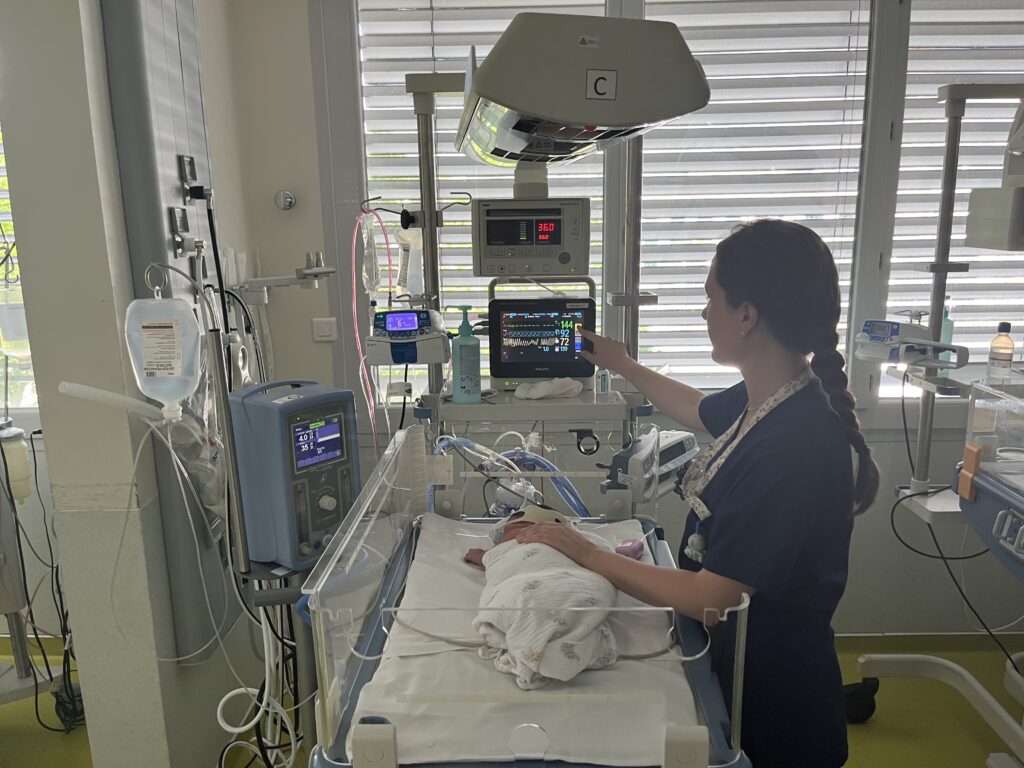 Service Néonatologie à l'Hôpital privé Natecia Lyon